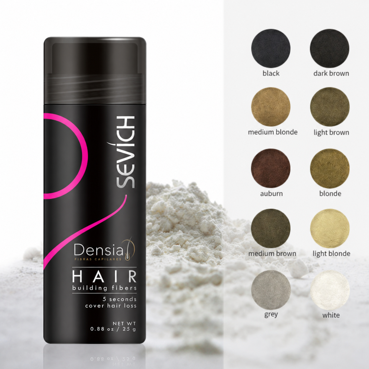 Fibras Densificadoras de Cabello Densia Pro™ con Aplicador