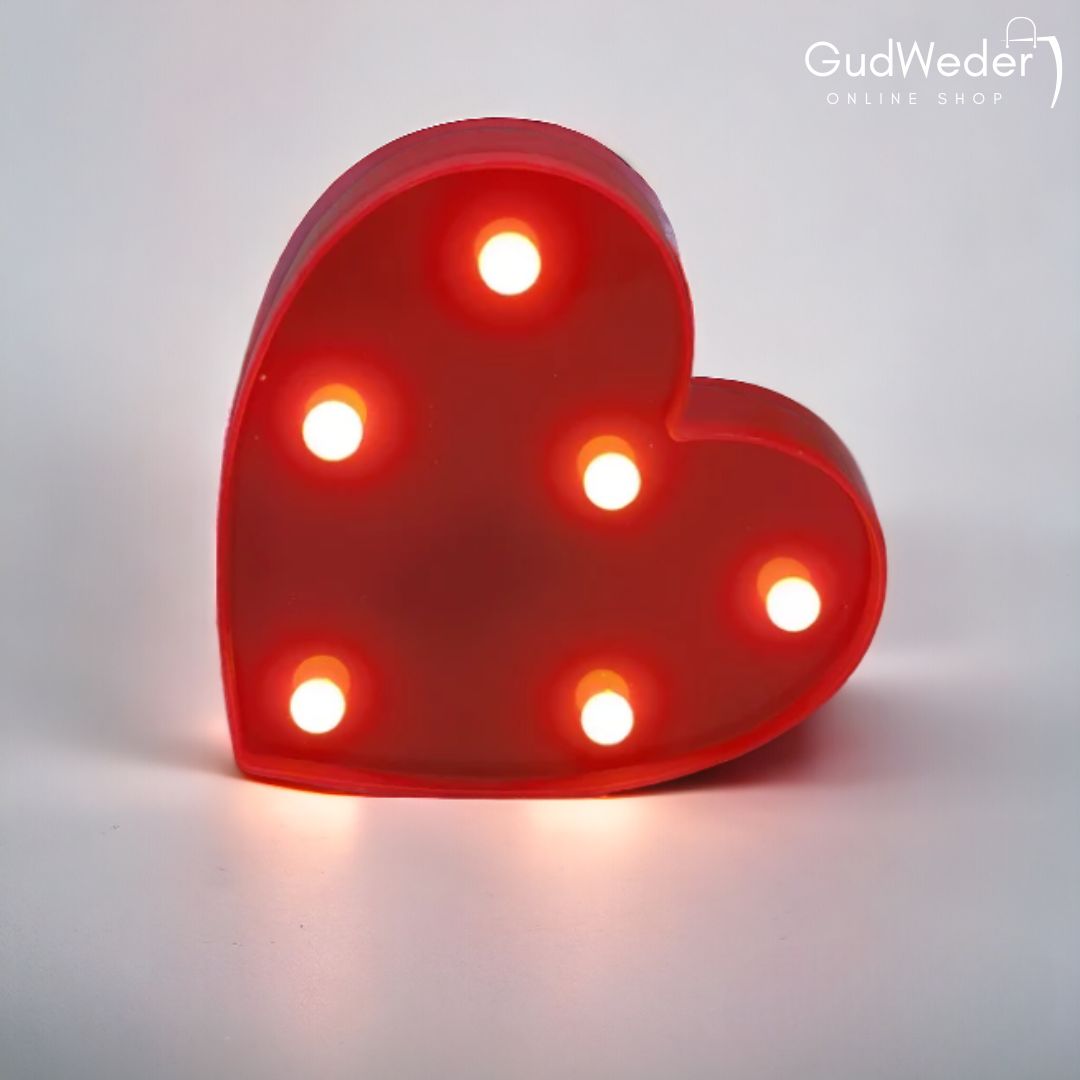 Decoración Love LED